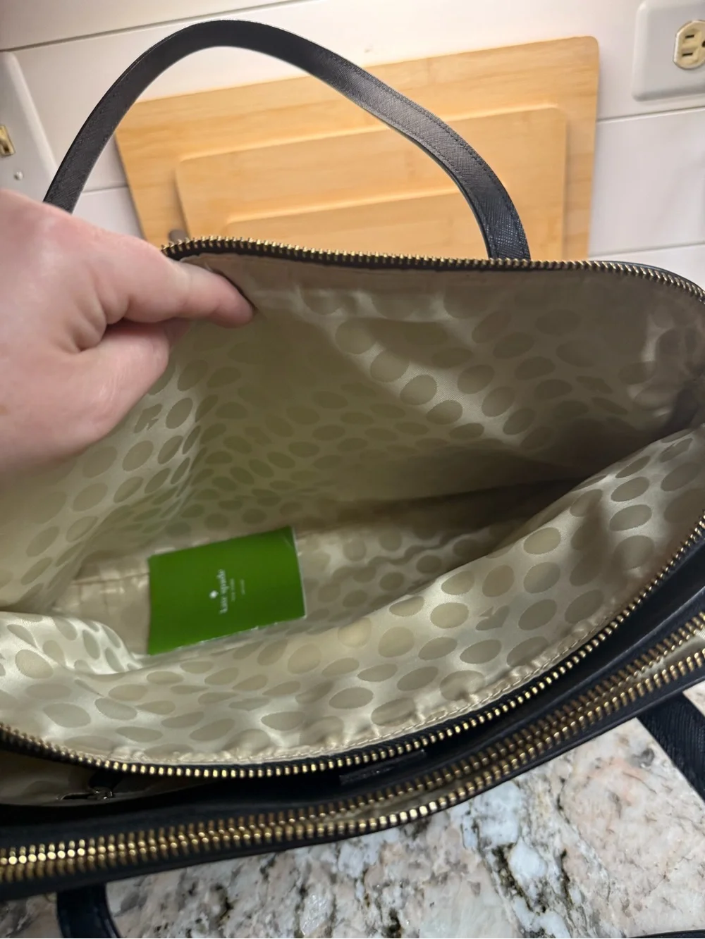 kate spade structured dome